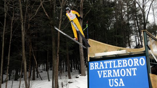 World-Class Ski Jumping at Harris Hill Competition in Brattleboro