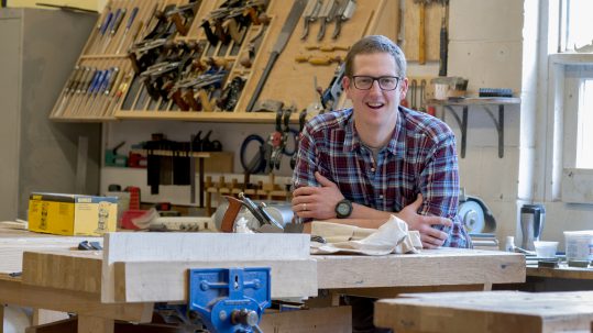 Happy Vermonters: Woodworker Matt Ogelby Finds Inspiration in the Mountains