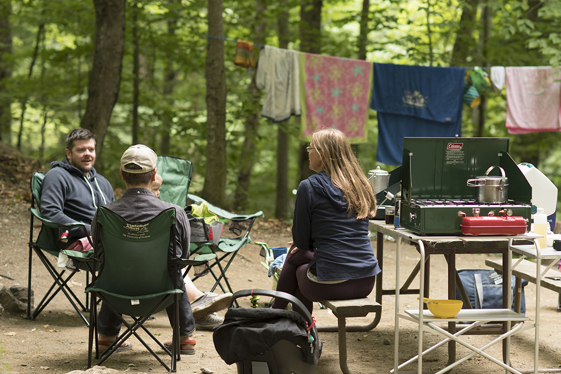 camping at Vermont State Parks