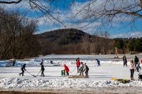Vermont community ice rink