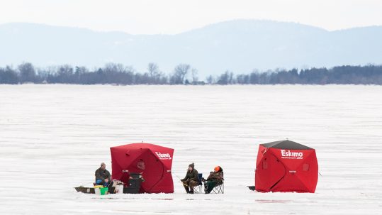 The Lure of Vermont Ice Fishing on Lake Champlain