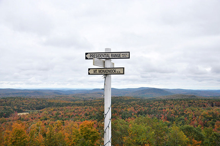 100-mile view Vermont