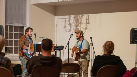 At the Dover Town Hall, Locals Sing, Strum and Find Harmony