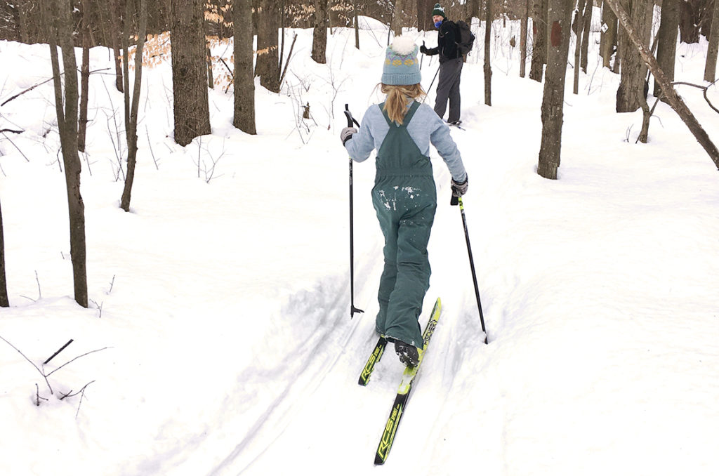 vermont cross country skiing winter trails 