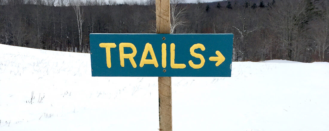 Blueberry Hill Trail Sign