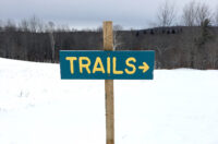 Blueberry Hill Trail Sign