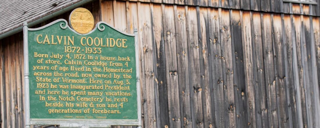 Calvin_Coolidge_Historic_Marker