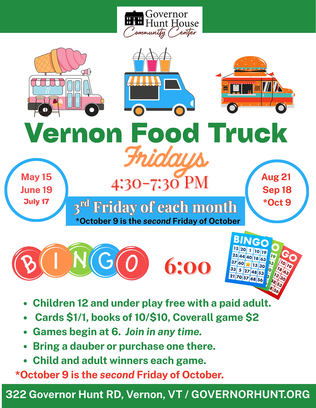 Vernon Food Truck Fridays