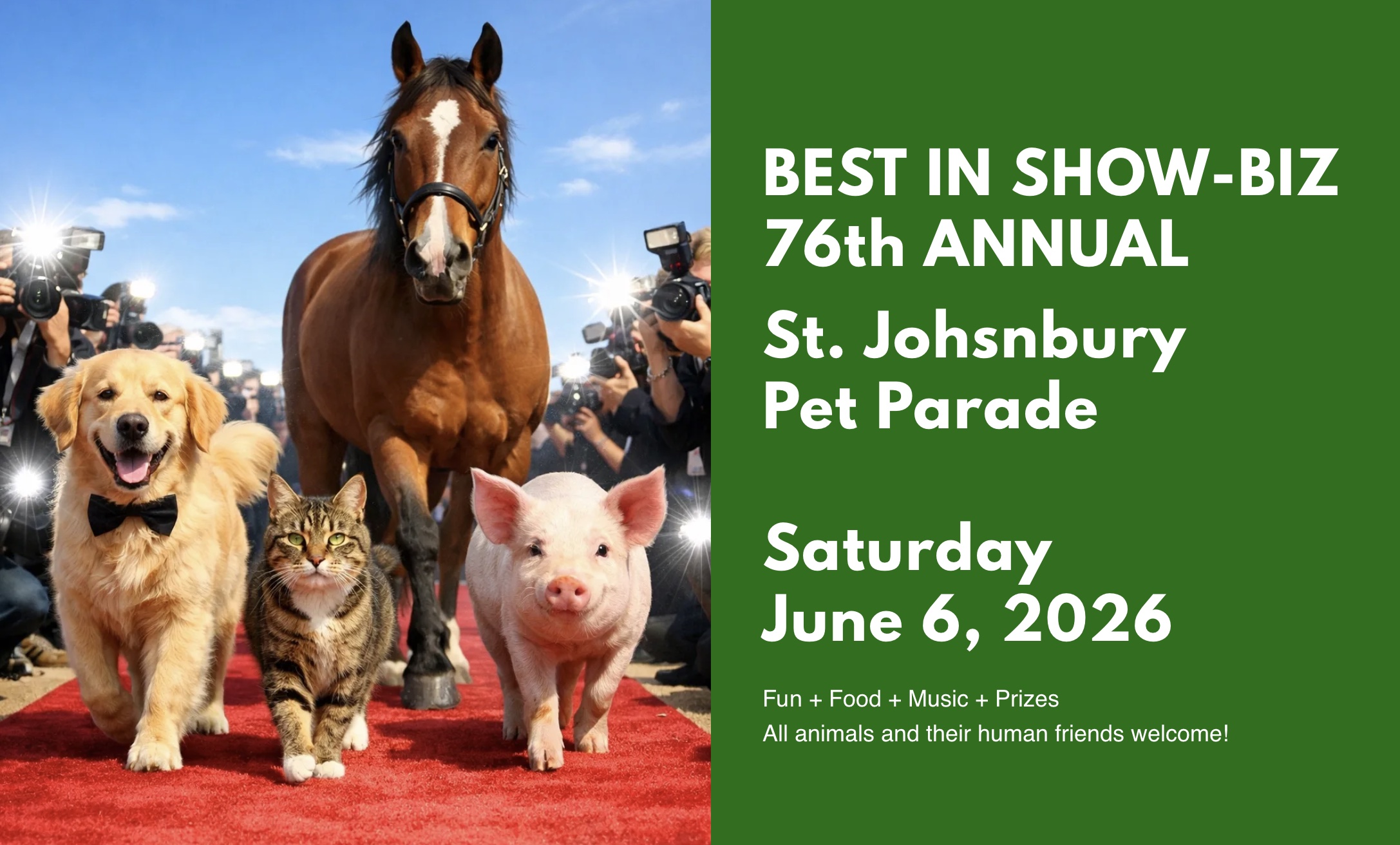 St J Pet Parade