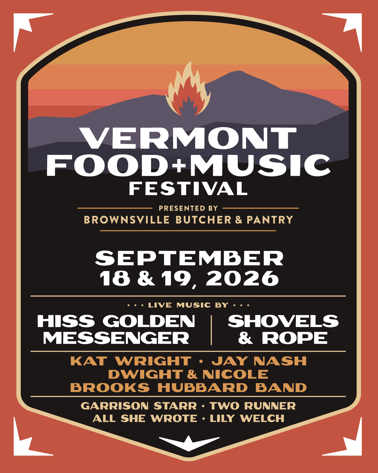 Vermont Food and Music Festival 2026