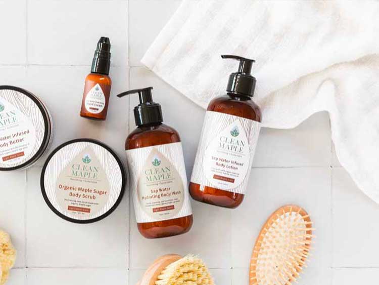 Clean_Maple_ Vermont gift guide 2025 Clean Maple Skin Care