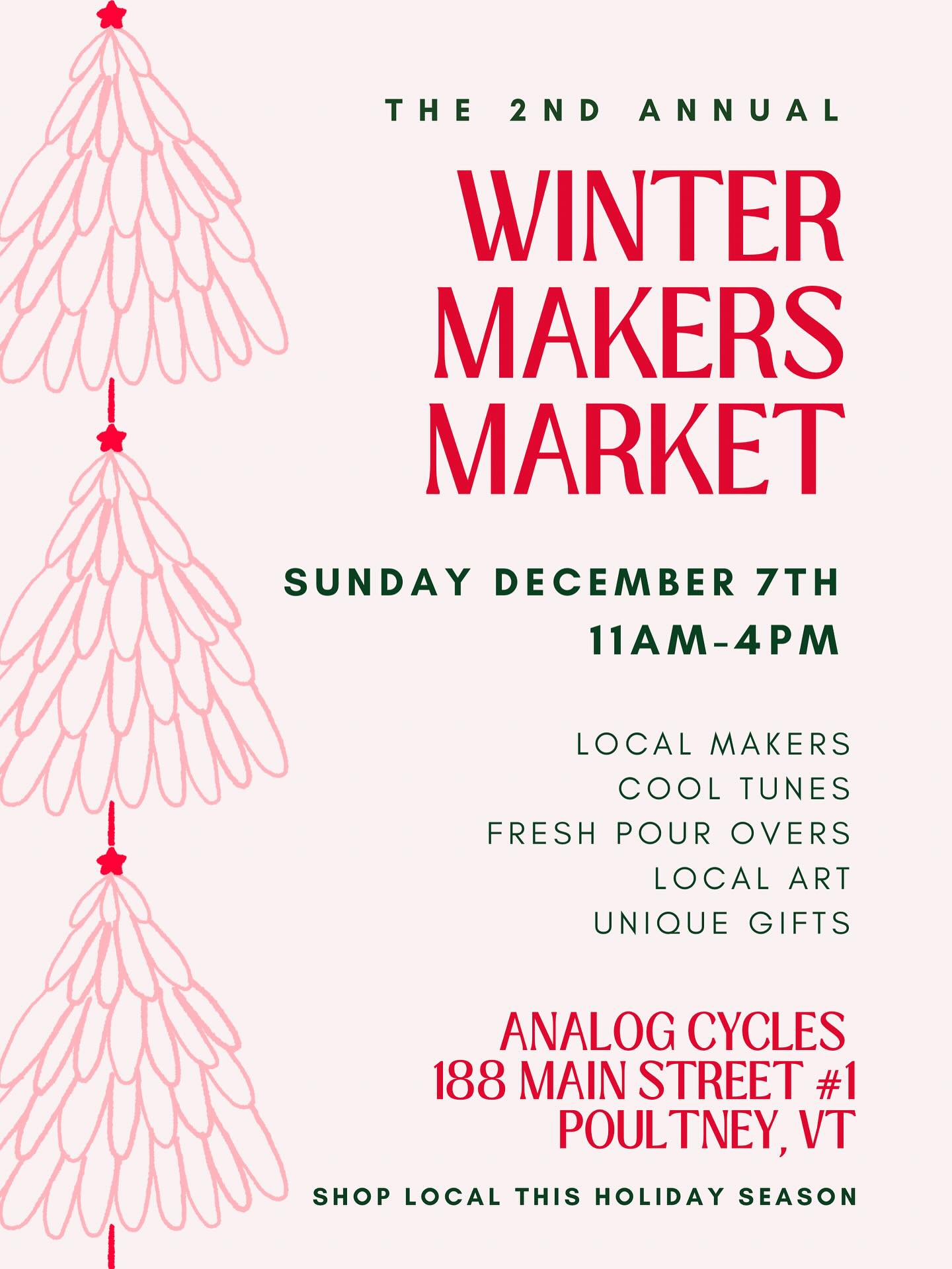 Winter Makers Market in Poultney