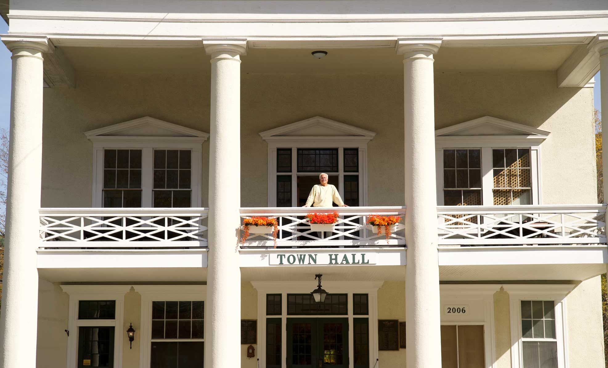 Cory Ciklin at the Townshend Town Hall