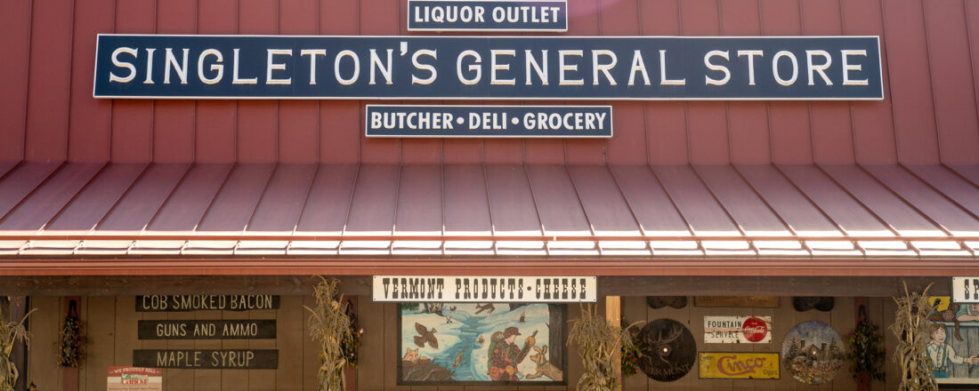 Singletons General Store in Vermont