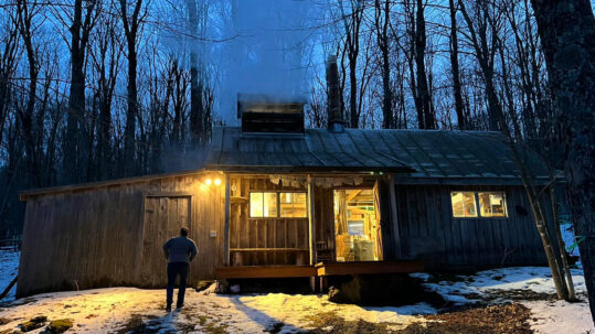 Vermont maple sugarhouse
