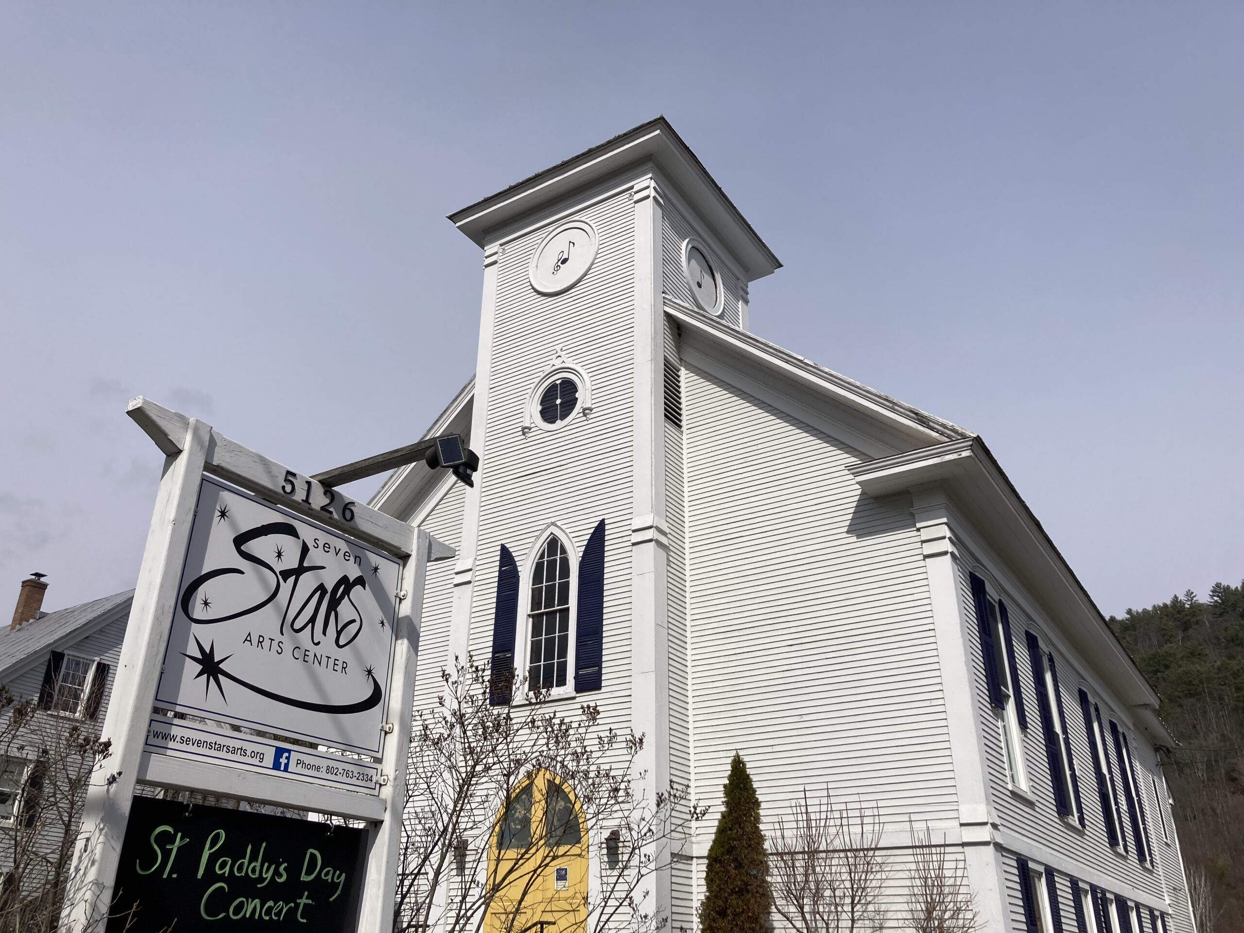 Seven Stars Arts Center in Sharon, Vermont