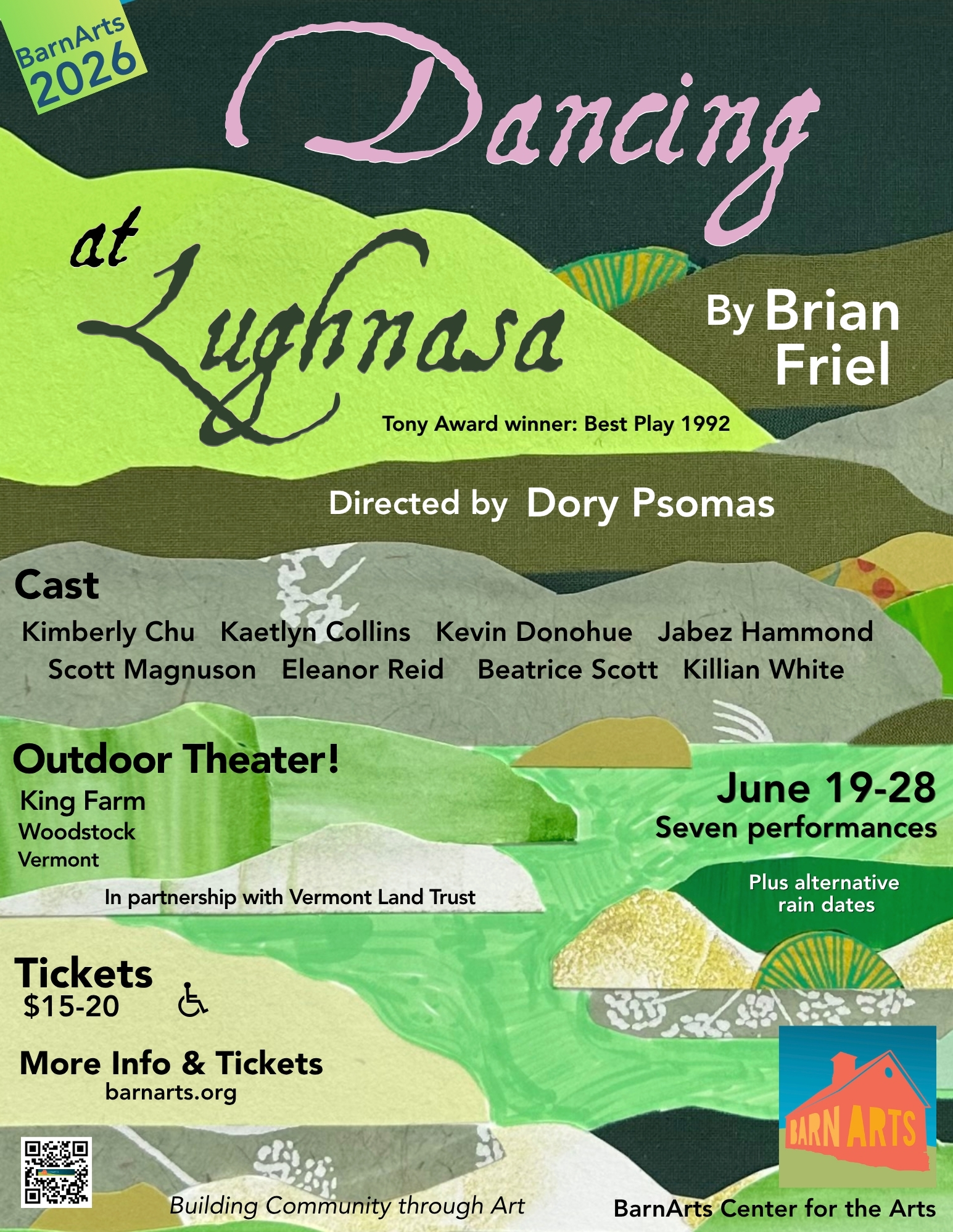 Dancing at Lughnasa in Woodstock
