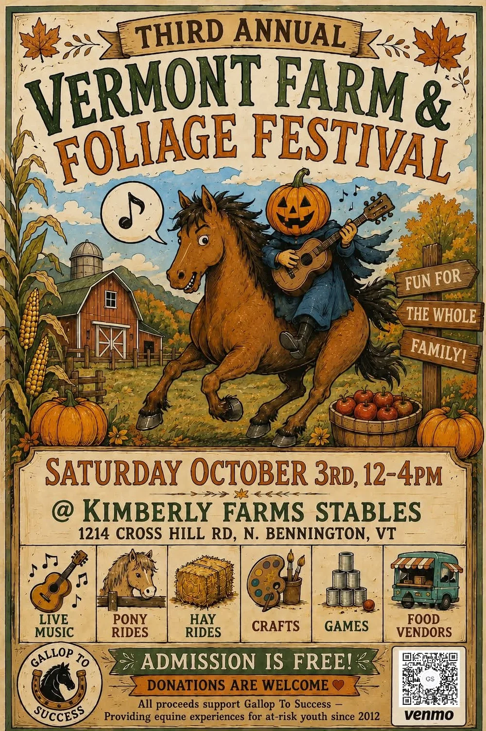KimberlyF arms Foliage Festival 2026