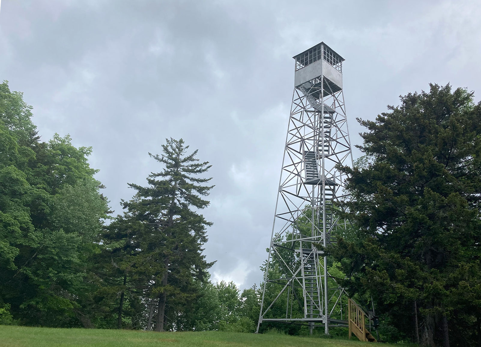 Fire tower at Allis State Park